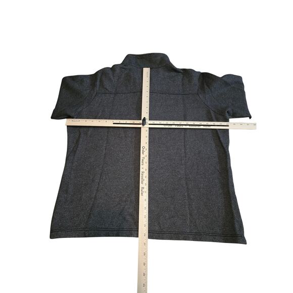 Columbia Gray Dunsire Point ¼ Zip Fleece Long Sleeve Sweater Men’s‎ Size Large - Picture 3 of 3